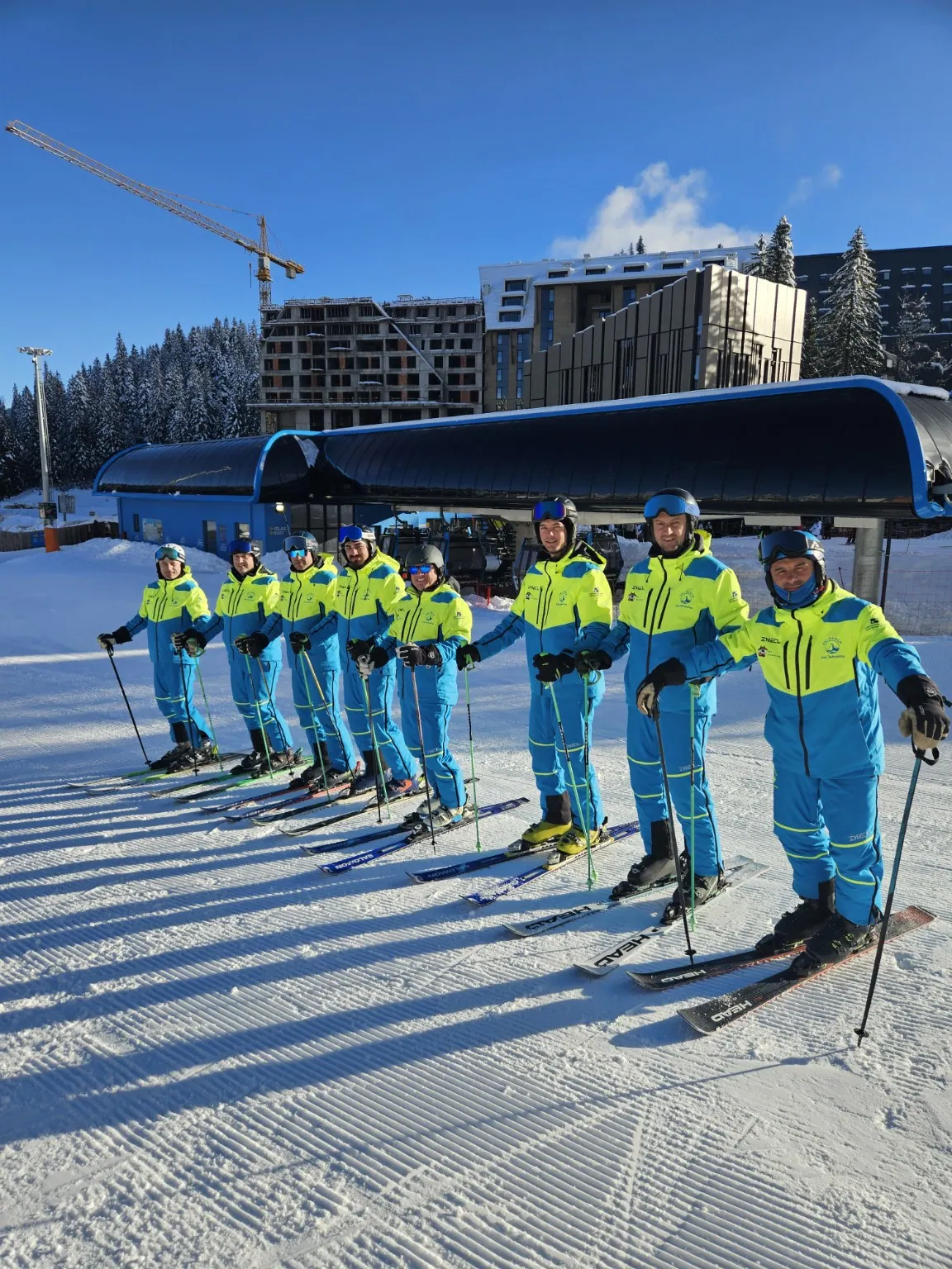 Tim instruktora Ski škole Ice Jahorina