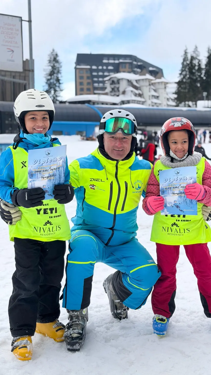 Diplome — Ski škola Ice Jahorina